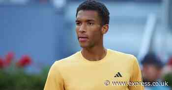 Felix Auger-Aliassime reacts to 'strange week' as three Madrid Open rivals retire injured