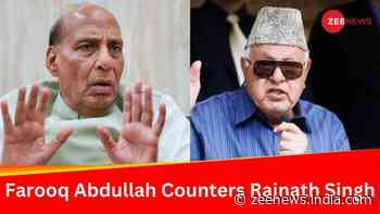 `Pakistan Is Not Wearing Bangles....`: Farooq Abdullah Counters Rajnath Singh`s PoK Remark