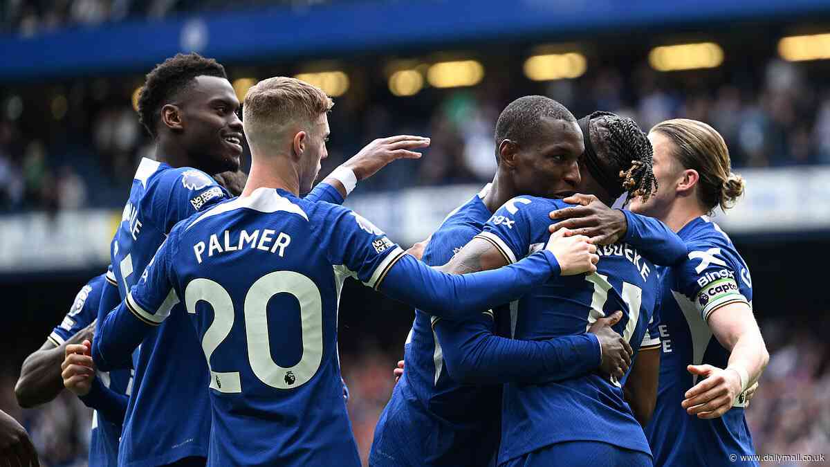 Chelsea 4-0 West Ham - Premier League: Live score and updates as Blues run riot against toothless Hammers with Nicolas Jackson the latest to punish visitors... plus updates from Brighton 0-0 Aston Villa
