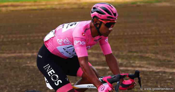 LIVE Giro d’Italia | Vlak voor slotklim lekke band en val Tadej Pogacar