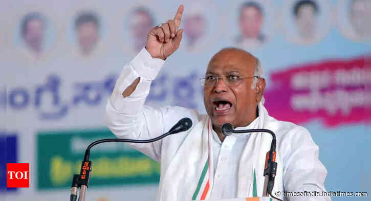 'Modi's insecurity leading to divisive hate speech,' Kharge takes jibe at PM