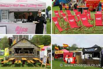 Foodies Festival  at Preston Park in Brighton this weekend