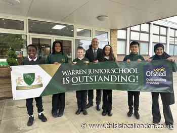 Warren Junior School in Chadwell Heath gets Ofsted top rating