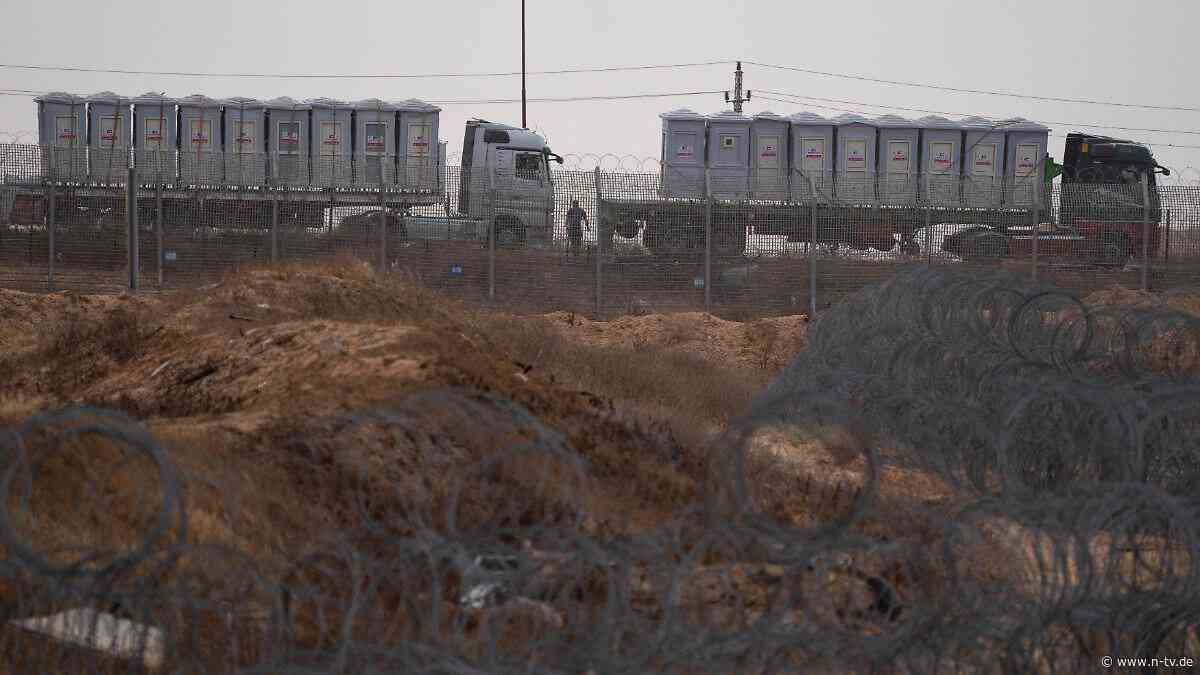 Als Reaktion auf Raketenbeschuss: Israel macht wichtigen Grenzübergang dicht