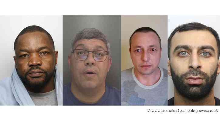 PICTURED: A jealous killer, drugs kingpin and 'Greeneyes' among those locked up in Greater Manchester this week