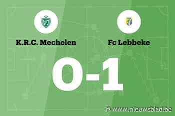 Van De Velde leidt FC Lebbeke langs RC Mechelen
