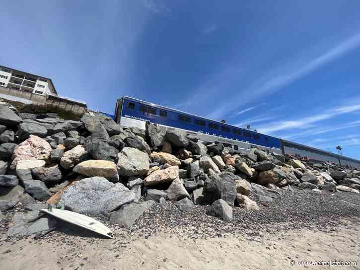 OCTA details cost of adding sand in coastal armoring proposal for tracks in San Clemente