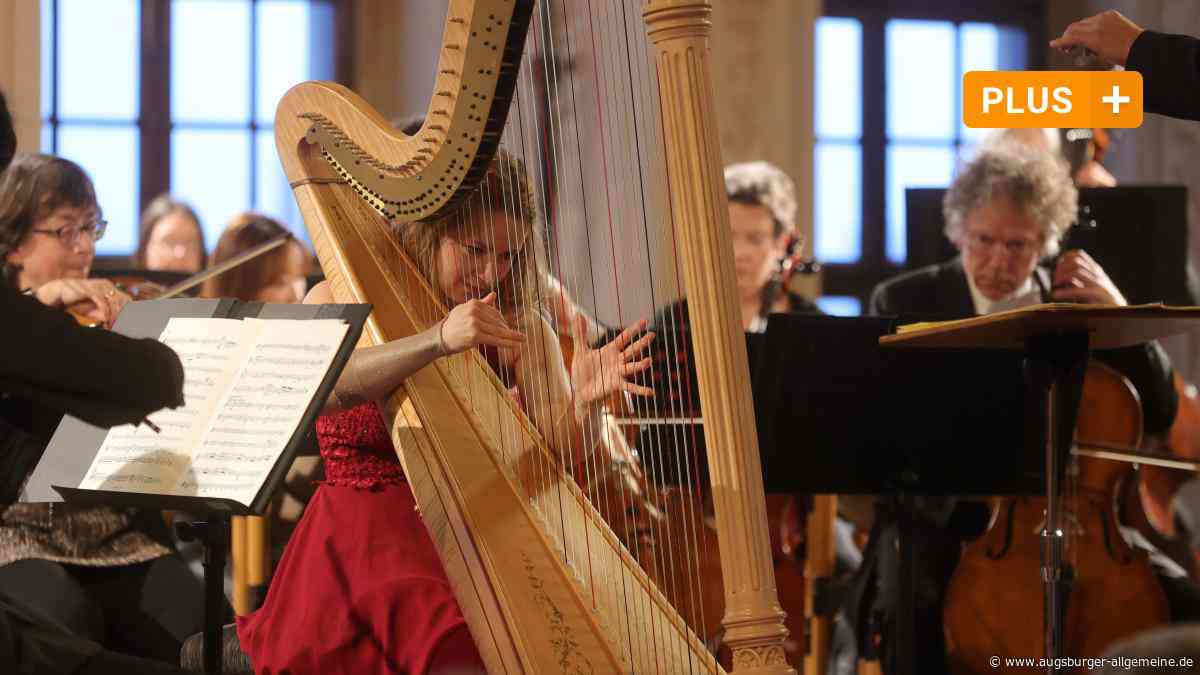 Wenn die Harfe ins Swingen gerät: Lea Maria Löffler im Goldenen Saal