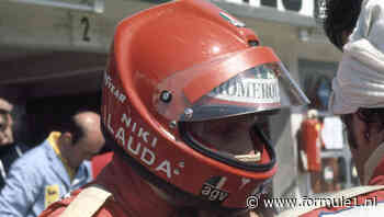 Ongelukshelm Niki Lauda uit 1976 onder de hamer