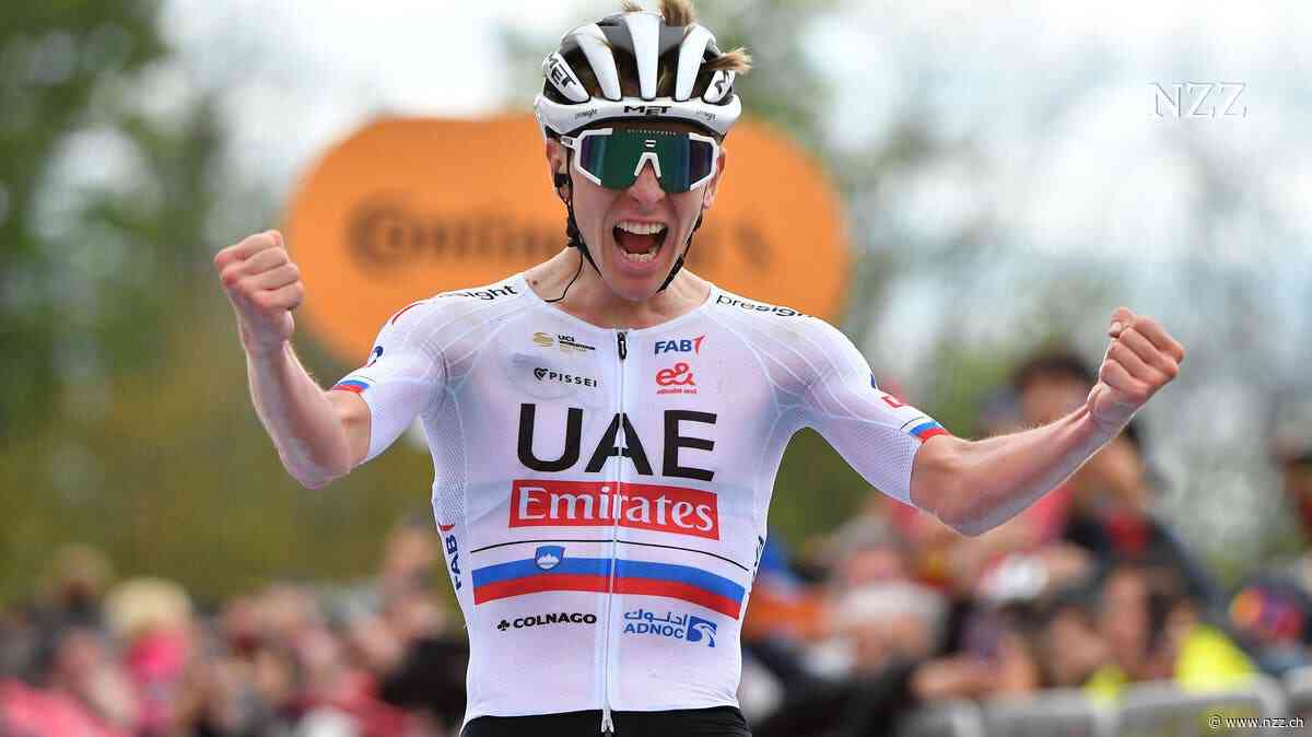 Er jagt die Heroen des Radsports: Tadej Pocagar gewinnt die zweite Giro-Etappe und ist neuer Leader
