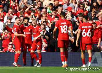 Liverpool vs Tottenham LIVE: Premier League latest score and goal updates after Salah and Robertson strike