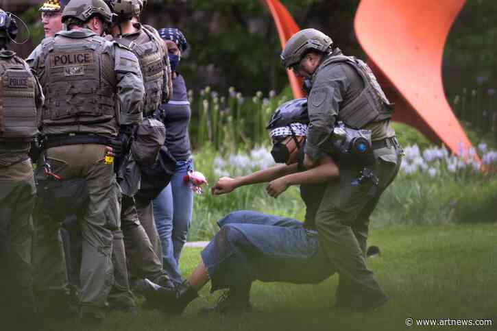 Dozens Arrested at Pro-Palestine Encampment at Art Institute of Chicago