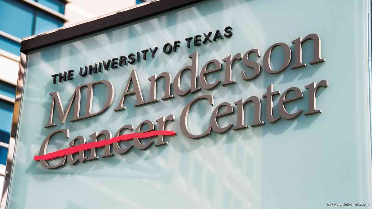 Top US cancer center MD Anderson is embroiled in bullying scandal - with top doctor accused of 'Mafia-style abuse' and plagiarism