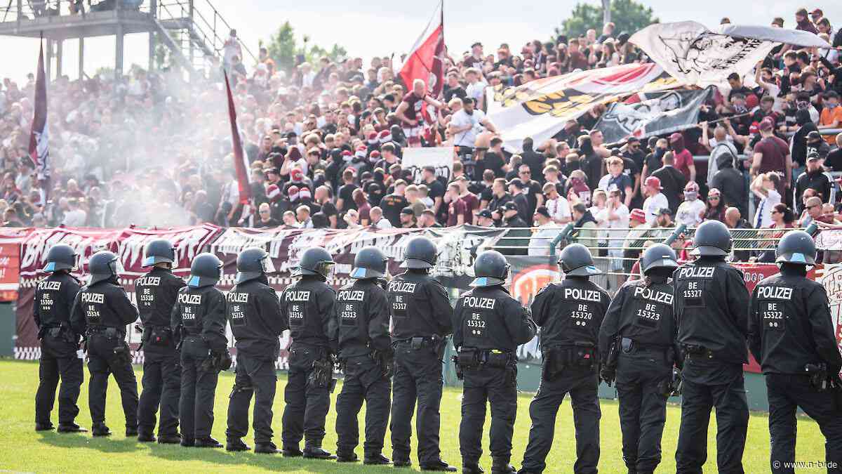 Verletzte und Irritationen: BFC Dynamo schimpft nach Krawall auf Wollitz