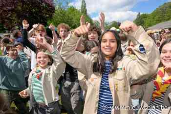 IN BEELD. Eerste Scoutsfest haalt scouts van over heel Vlaanderen naar Mortsel
