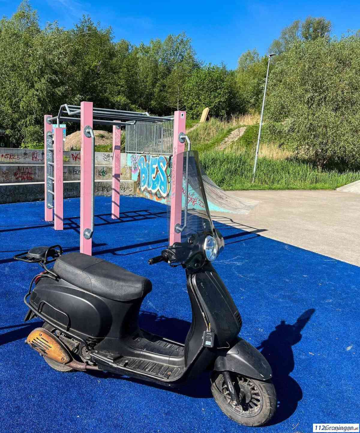 Gestolen scooter teruggevonden voor eigenaar aangifte kon doen