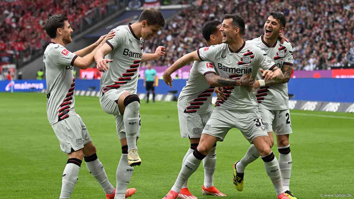 Fußball-Bundesliga: Bayer Leverkusen besiegt Eintracht Frankfurt 5:1, Traumtor von Granit Xhaka