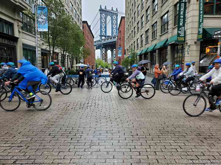 Pedal to the mettle: TD Five Boro Bike Tour sees thousands go the distance despite the dreary weather