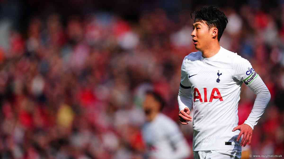 Son Heung-min insists Tottenham are still on track despite a fourth successive Premier League defeat all but ending their Champions League hopes