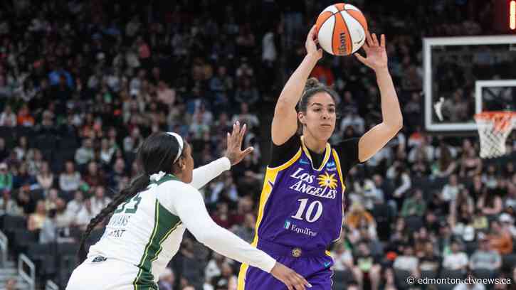 Canada's Nurse helps lift Sparks past Storm on home soil in WNBA pre-season action