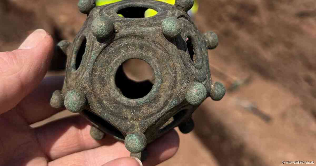 Scientists stunned by weird-looking Roman object unearthed in UK by archaeologists
