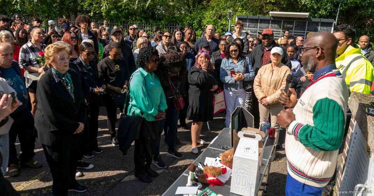 Daniel Anjorin vigil in pictures: Hundreds pay tribute to boy, 14, killed in London sword attack