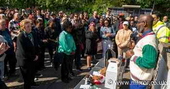 Daniel Anjorin vigil in pictures: Hundreds pay tribute to boy, 14, killed in London sword attack