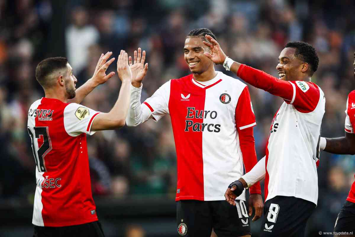 Feyenoord ruim langs PEC Zwolle: Slot hartstochtelijk toegejuicht in De Kuip