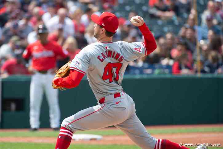Angels waste strong outing from Griffin Canning in loss to Guardians