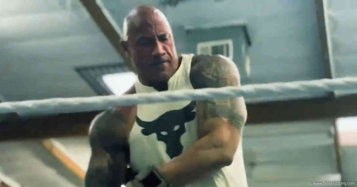 Watch The Rock begin MMA training for Mark Kerr biopic ‘The Smashing Machine’