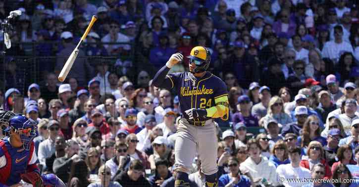 Brewers offense sputters as Cubs win 5-0