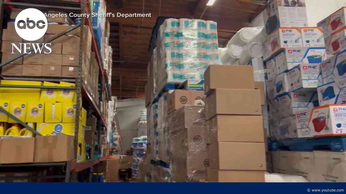 Millions of dollars of allegedly stolen goods recovered