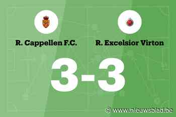Cappellen FC beëindigt reeks nederlagen in de wedstrijd tegen R. Excelsior Virton