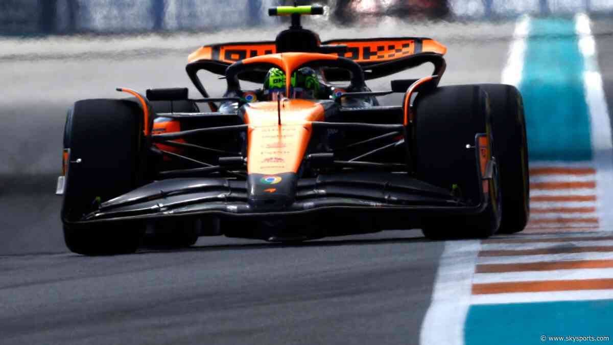 'Finally!' Norris wins first race in Formula 1 at Miami GP