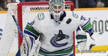 Demko ruled out for Game 1, Silovs staying ready, Vancouver head coach says