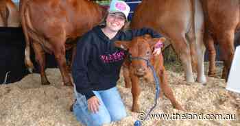 Lily Moore, 18, says events like Beef 2024 will help her find her 'dream' ag job