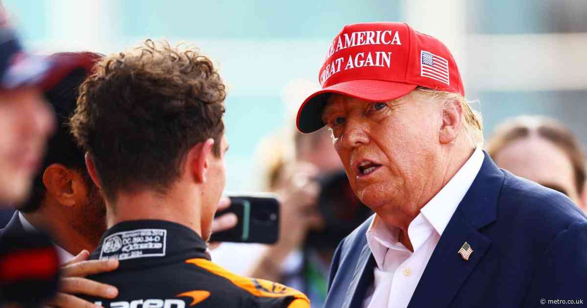 Why Donald Trump visited McLaren for F1’s Miami Grand Prix