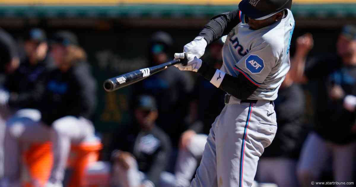 Nick Gordon homers and gets 4 hits to lead Marlins past A's 12-3
