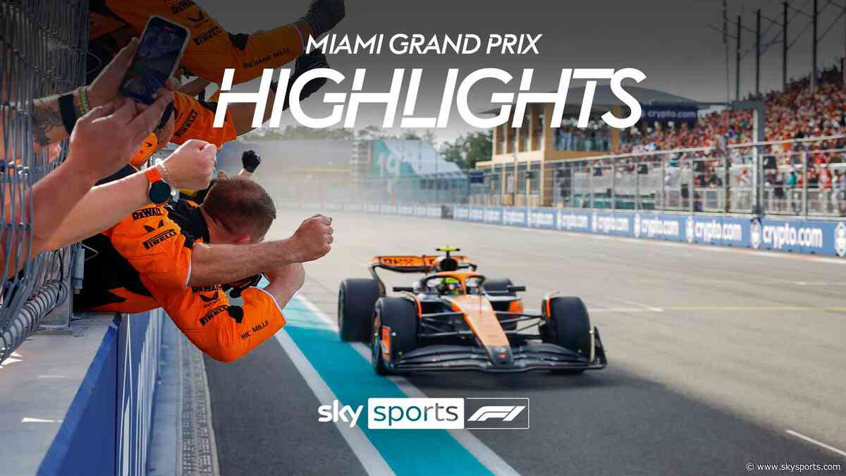 Norris wins in Miami | Race highlights
