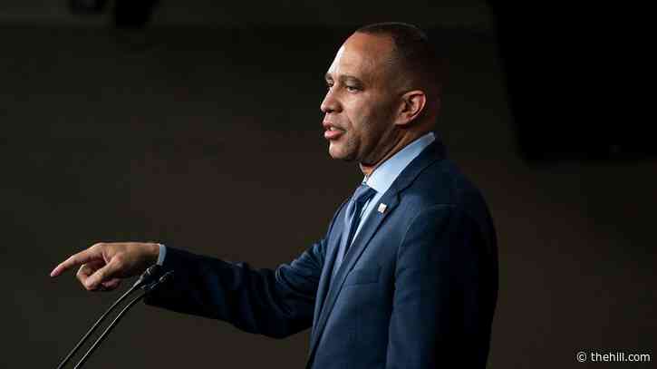 'If Roe v. Wade can fall, anything can fall,' says Jeffries in stressing importance of elections