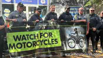 Tampa police officers ride 600 miles to raise awareness for motorcycle safety