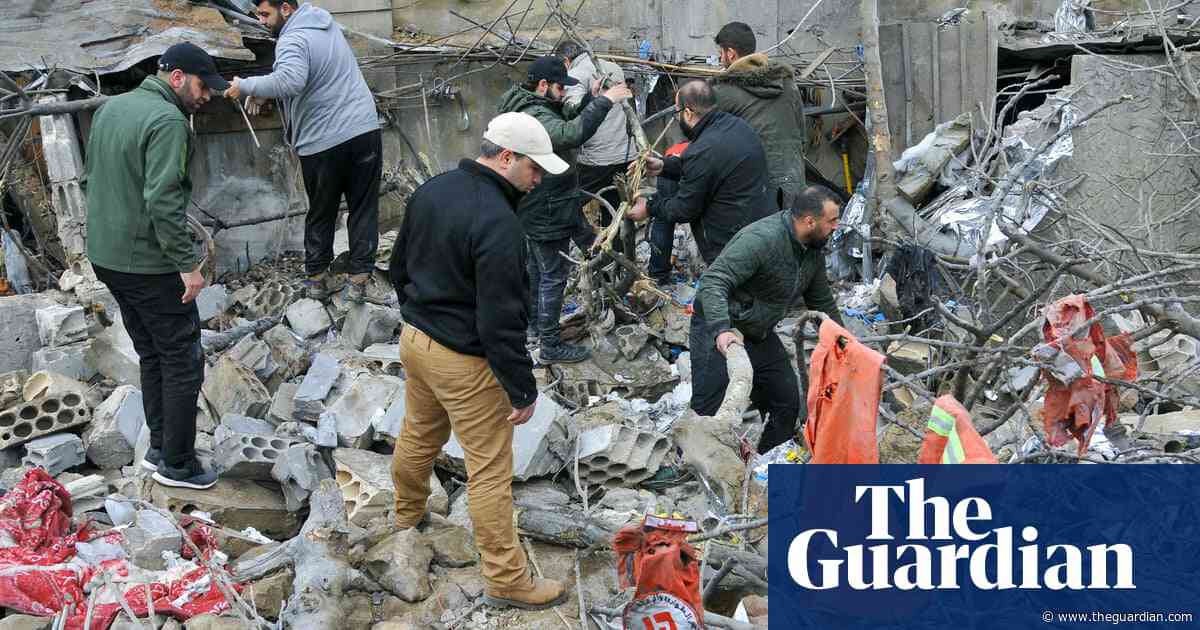 Israeli airstrike that killed seven health workers in Lebanon used US munition, analysis reveals