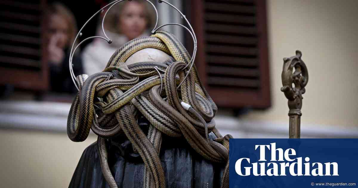 Snake catchers festival in Italy – in pictures