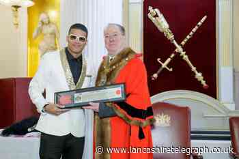 Blackburn's Lee Chambers received Freedom of City of London