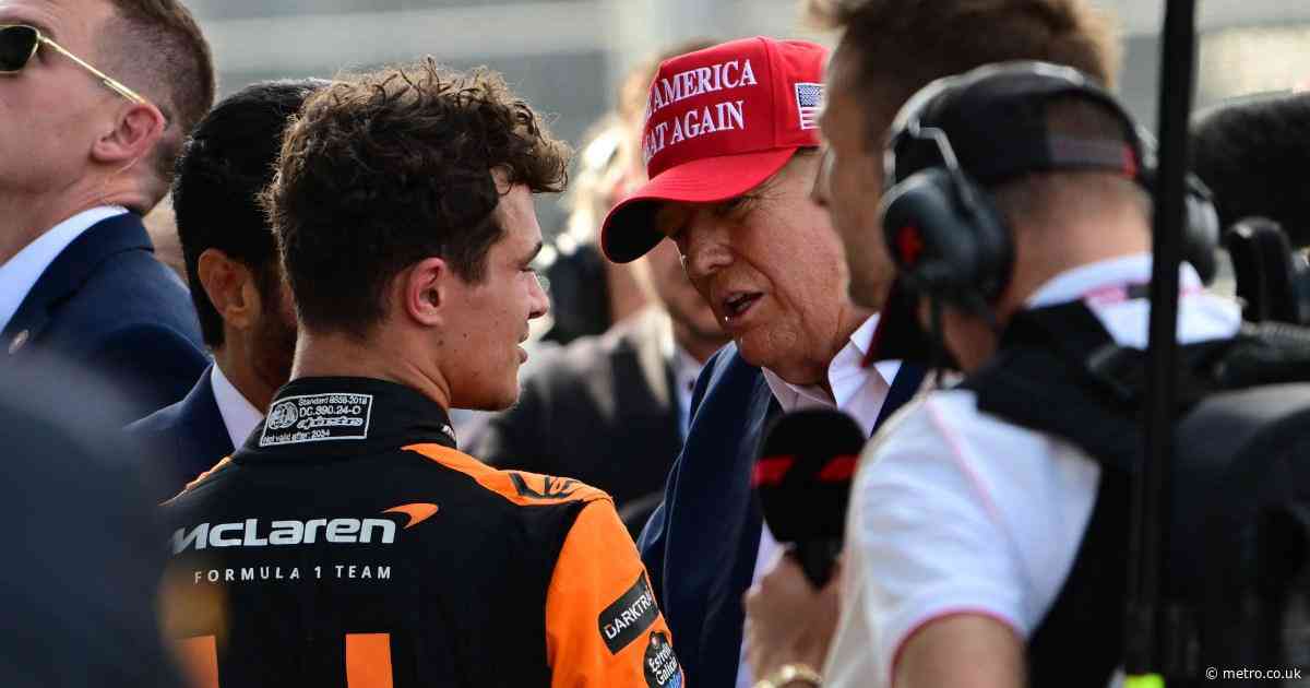Lando Norris reveals what Donald Trump said to him after stunning Miami Grand Prix victory