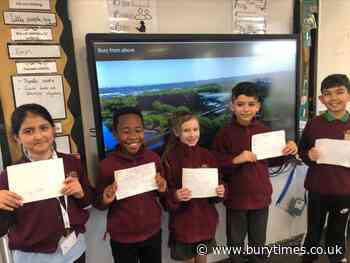 School youngsters celebrate Bury's history and geography