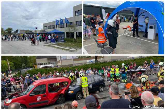 Politiedag in Torhout enorm succes: ruim 3.000 bezoekers genieten van demo’s en spektakel