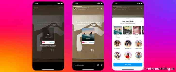Instagram launcht 4 neue Story Sticker: Add Yours Music, Cutouts, Frames und Reveal