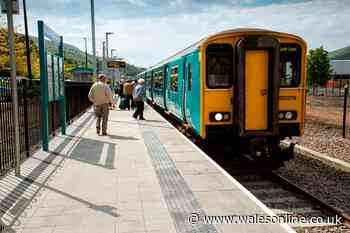 The Welsh Government has spent £160m on a rail line it's not responsible for