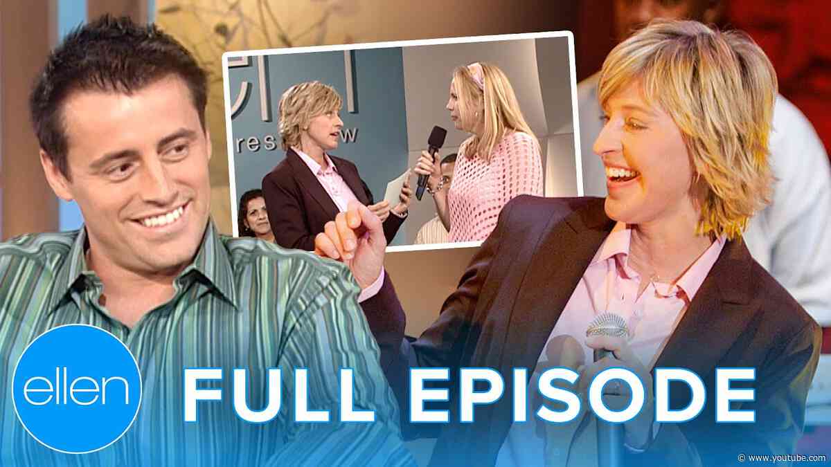 Matt LeBlanc, Ellen Visits Staples, Spin-Off Songs | Full Episode